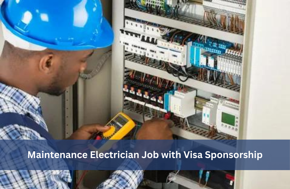 Maintenance Electrician Job with Visa Sponsorship in USA