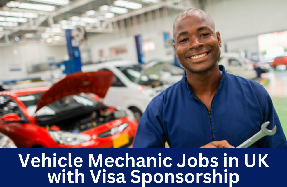 Vehicle Mechanic Jobs in UK with Visa Sponsorship