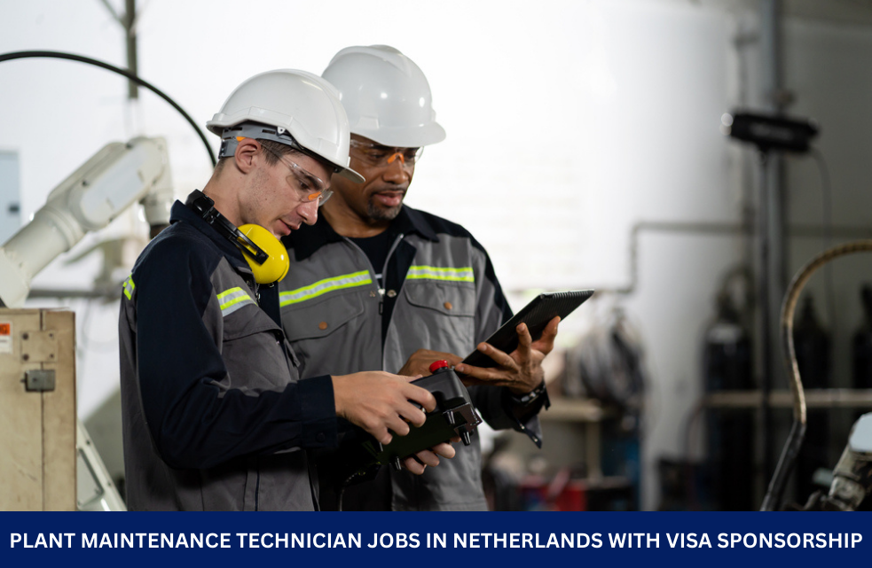 Plant Maintenance Technician Jobs in Netherlands with Visa Sponsorship