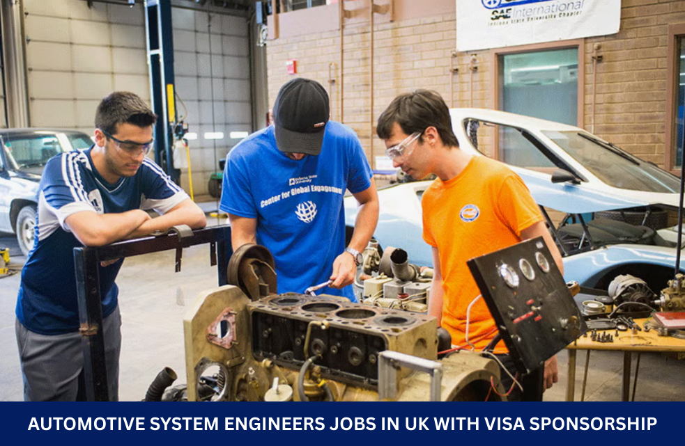 Automotive System Engineers Jobs in UK with Visa Sponsorship
